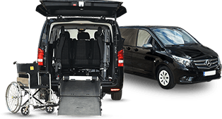 Abbey Cars Pinner Wheel Chair Car.